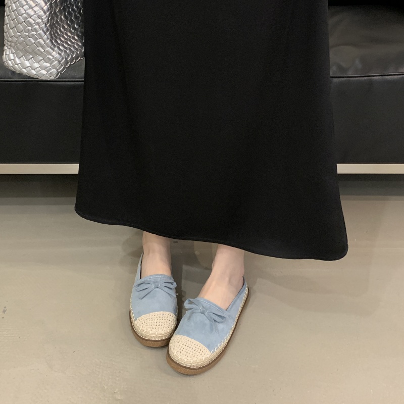 1743316277966_639942.jpg Baotou Half Slippers Women Summer 2025 New Style Lazy Mules One Step Fisherman Shoes