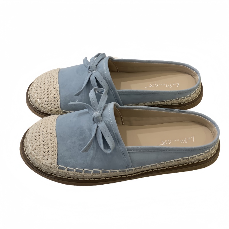 1743316289709_252478.jpg Baotou Half Slippers Women Summer 2025 New Style Lazy Mules One Step Fisherman Shoes