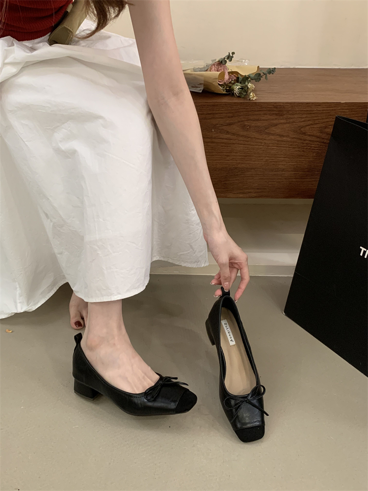 1751703515491_vtu2oy.jpg French Style Square Toe Chunky Heel Black Shoes Soft Sole Shallow Mouth Mary Jane Shoes for Women