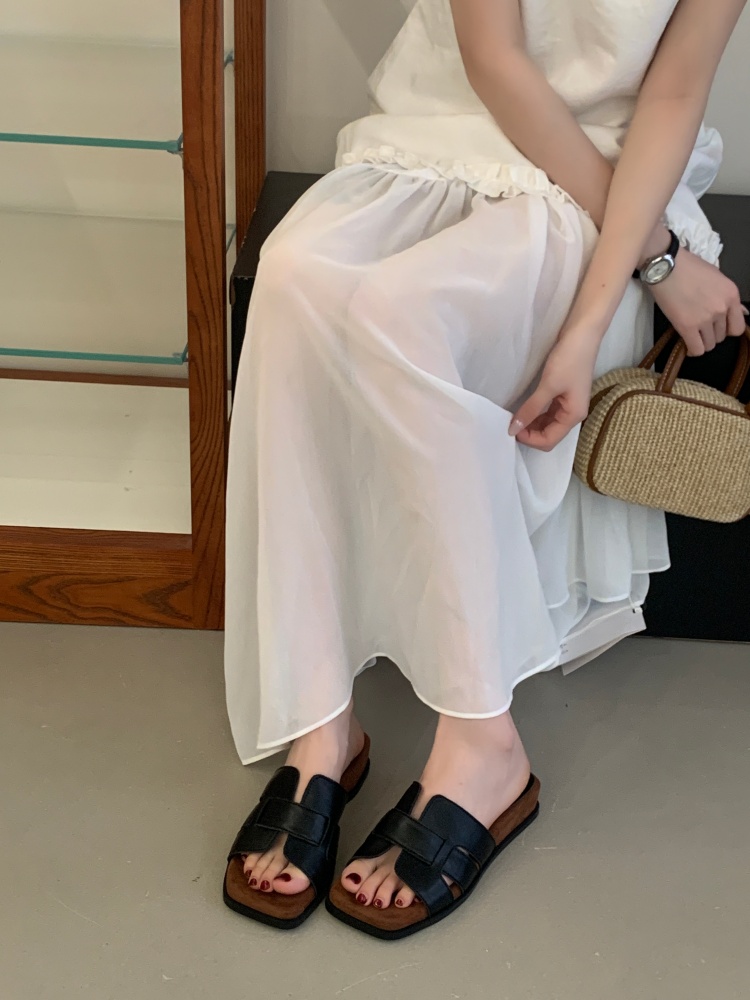 Women's Summer Slippers 2026 New Style Fashion Beach Sandals Thick Sole