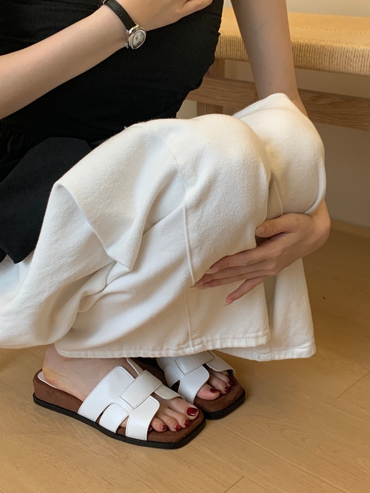Women's Summer Slippers 2026 New Style Fashion Beach Sandals Thick Sole